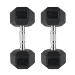 Hex Dumbbells -Fitness Gear Hub 10kg Pair