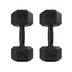 BlackHex Dumbbells 16 BlackHex Dumbbells -Fitness Gear Hub 12.5kg BHDB