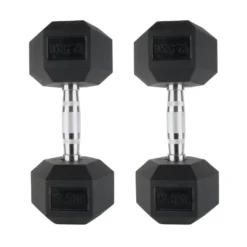Hex Dumbbells -Fitness Gear Hub 12.5kg Pair