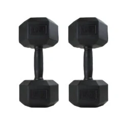 BlackHex Dumbbells 17 BlackHex Dumbbells -Fitness Gear Hub 15kg BHDB