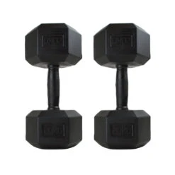 BlackHex Dumbbells 19 BlackHex Dumbbells -Fitness Gear Hub 20kg BHDB
