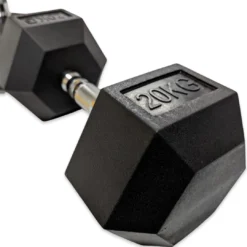 Hex Dumbbell Set And Rack 5kg - 25kg | 7 Pairs -Fitness Gear Hub 20kghexdumbbellcloseup 379e0115 53fb 4927 9b96 64a3214cbd04