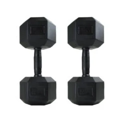BlackHex Dumbbells 20 BlackHex Dumbbells -Fitness Gear Hub 22.5kg BHDB