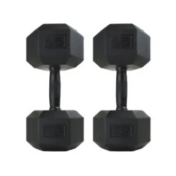 BlackHex Dumbbells 21 BlackHex Dumbbells -Fitness Gear Hub 25kg BHDB