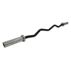 Black EZ Curl Bar 7 Black EZ Curl Bar -Fitness Gear Hub 2 3