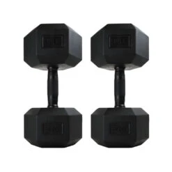 BlackHex Dumbbells 23 BlackHex Dumbbells -Fitness Gear Hub 30.5kg BHDB