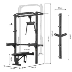 Compact Gym Set -Fitness Gear Hub 52885