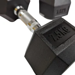 Hex Dumbbell Set And Rack 5kg - 25kg | 7 Pairs -Fitness Gear Hub 5kghexdumbbells 73fe66a9 9855 4858 832c f0caf367049b