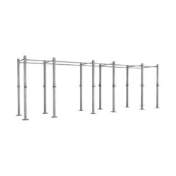 Outdoor Gym Rigs - Galvanised -Fitness Gear Hub 6 bay galvanised