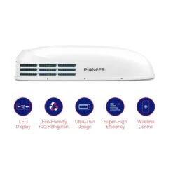 Pioneer® 13,500 BTU Full Inverter Rooftop RV Air Conditioner Heat Pump, 115V -Fitness Gear Hub Features