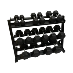 Hex Dumbbell Set 2.5kg-40kg 16 Pairs 19 Hex Dumbbell Set 2.5kg-40kg 16 Pairs -Fitness Gear Hub IMG 4455