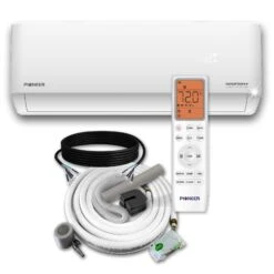 Pioneer® Multi Zone 9,000 BTU Quantum Ultra Indoor Section Ductless Mini-Split Wi-Fi Inverter++ Air Conditioner Heat Pump 230V