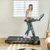 Echelon Stride-6 Auto-Fold Connected Treadmill -Fitness Gear Hub Stride6 Lifestyle F Resting