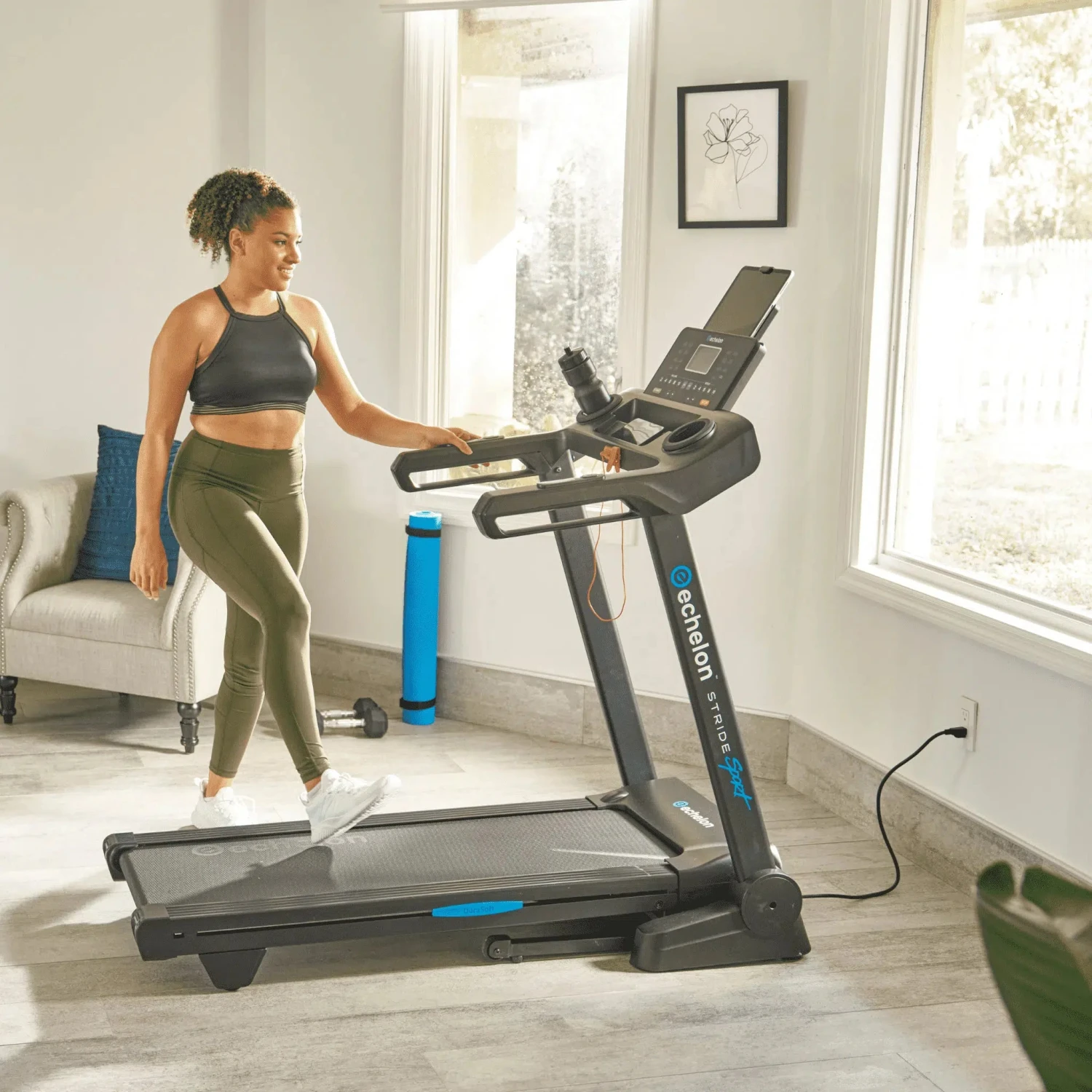 Echelon Stride 20 Sport Folding Connected Treadmill 4 Echelon Stride 20 Sport Folding Connected Treadmill - Image 2