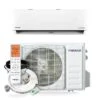 Pioneer® Quantum Hyperformance™ 18,000 BTU 23.5 SEER2 230V High-Wall Ductless Mini-Split Air Conditioner Inverter Heat Pump Full Set -Fitness Gear Hub hyperformance wall main 1824 1