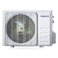 Pioneer® Diamante Pro™ 12,000 BTU 20.5 SEER2 115V High-Wall Ductless Mini-Split Air Conditioner Inverter Heat Pump With 16 Ft. Kit -Fitness Gear Hub outdoor 6