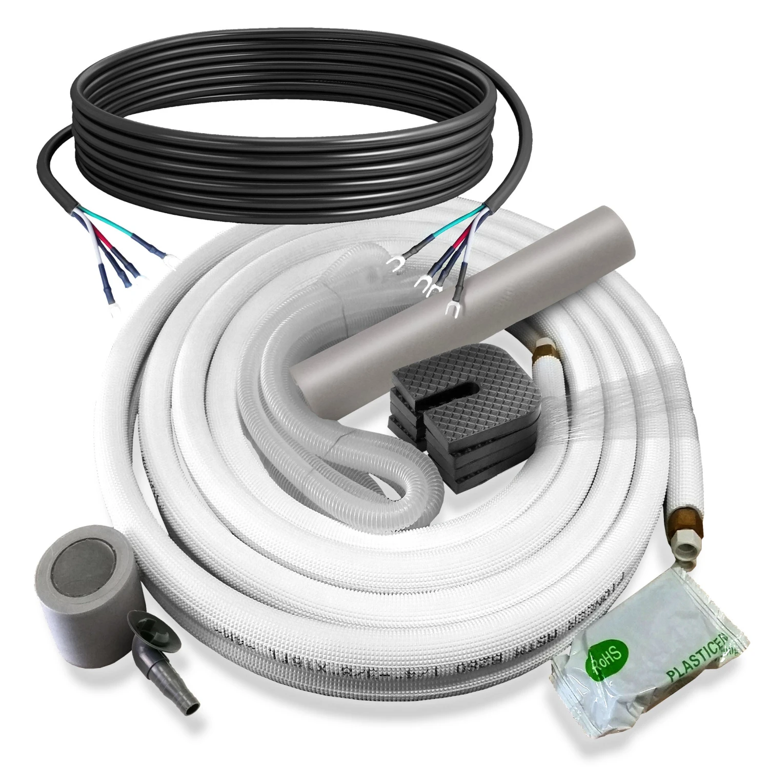 Pioneer® Diamante Pro™ 9,000 BTU 19 SEER2 115V High-Wall Ductless Mini-Split Air Conditioner Inverter Heat Pump With 16 Ft. Kit 7 Pioneer® Diamante Pro™ 9,000 BTU 19 SEER2 115V High-Wall Ductless Mini-Split Air Conditioner Inverter Heat Pump With 16 Ft. Kit - Image 5