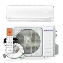 Pioneer® Diamante Pro™ 9,000 BTU 20 SEER2 230V High-Wall Ductless Mini-Split Air Conditioner Inverter Heat Pump With 16 Ft. Kit