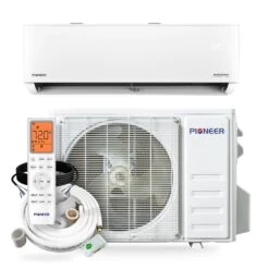 Pioneer® Quantum Ultra™ 24,000 BTU 23 SEER2 230V High-Wall Ductless Mini-Split Air Conditioner Inverter Heat Pump Full Set
